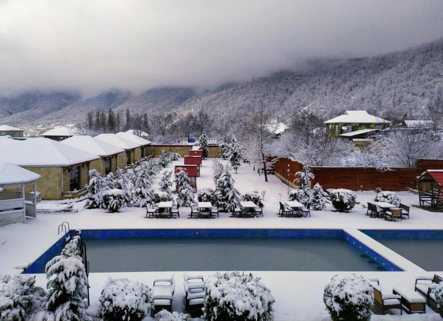 Gabala Bliss Inn Hotel And Restaurant מראה חיצוני תמונה