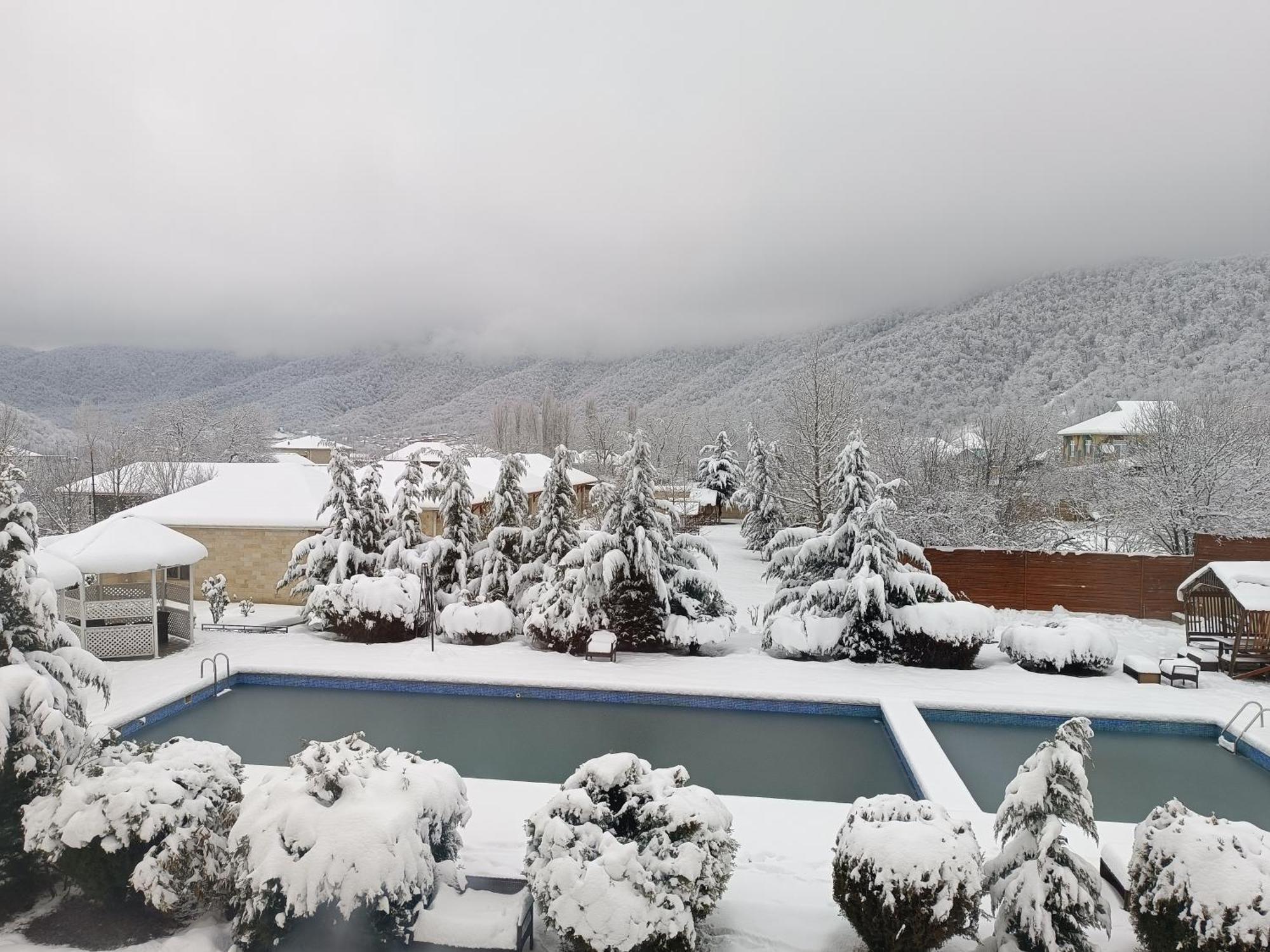 Gabala Bliss Inn Hotel And Restaurant מראה חיצוני תמונה